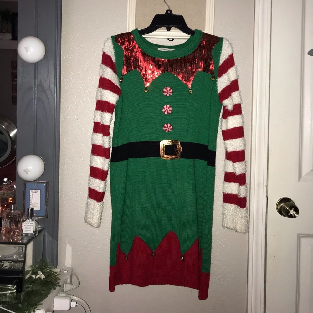 Christmas themed dress